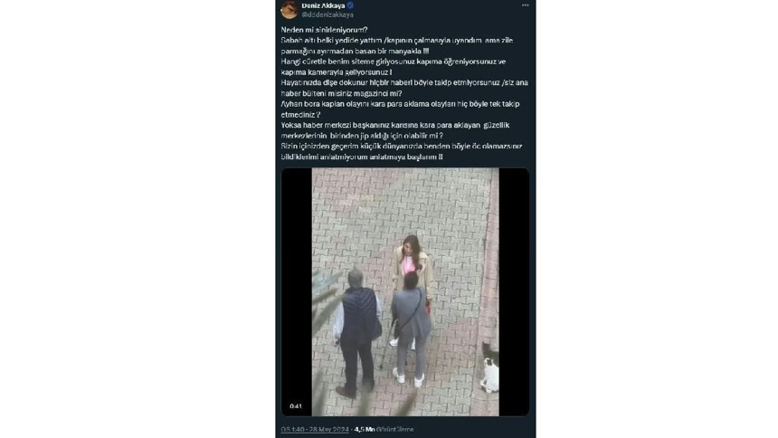 Mahkemeden karar çıktı! O paylaşım Deniz Akkaya'nın başını yaktı...