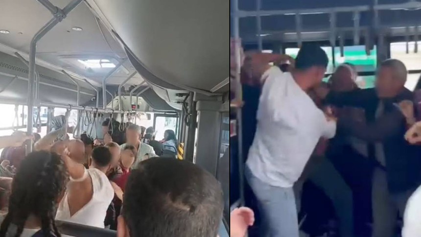 Otobüs tacizcisine linç! Kız öğrenciler şikayetçi oldu ortalık karıştı