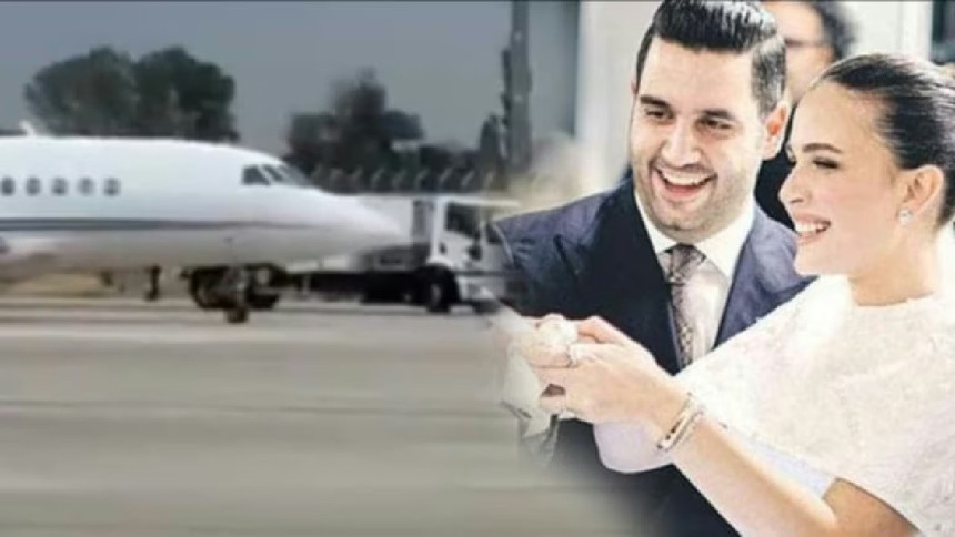 Çorum'da "jet sosyete" düğünü: Havaalanı özel jetlere yetmedi!