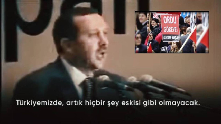 Cumhurbaşkanı Erdoğan'dan videolu milli irade paylaşımı