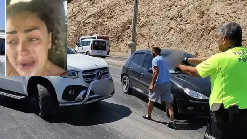 Dilan Çıtak aracını polisin üzerine sürdü, polis ateş açarak durdurdu! O sırada canlı yayın açmış...