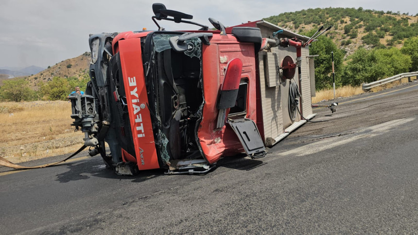 İtfaiye eri Haydar Öz yangına koşarken hayatını kaybetti! Ergani'de yürek yakan kaza