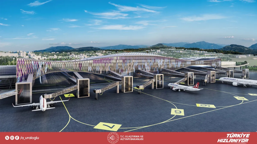 Ulaştırma ve Altyapı Bakanı Abdulkadir Uraloğlu duyurdu: Türkiye'de denize yapılan 3. havalimanını Trabzon için tasarladık - Resim : 7