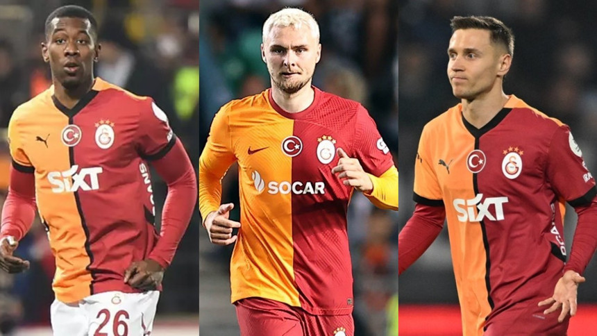 Galatasaray'da 3 ayrılık birden: TFF'ye resmi bildirim yapıldı