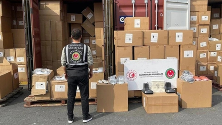 Ticaret Bakanlığı 7 ayda 41,7 milyar lira değerinde kaçak eşya ve uyuşturucu ele geçirildi