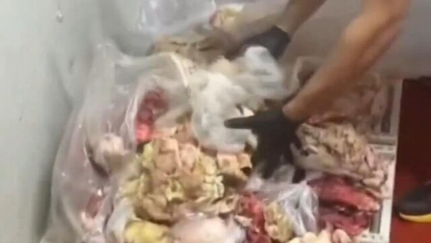 Ankara'da sıkı denetim! 1316 kilo uygunsuz et ve tavuk ürünü imha edildi