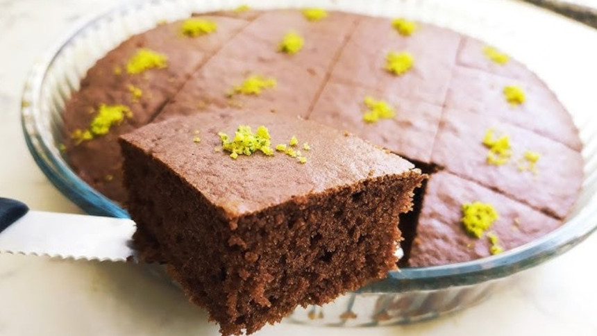 Süt yerine kekin harcına ekleyin. Kabarması durmuyor