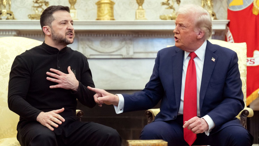 Donald Trump, Joe Biden ve Volodimir Zelenskiy'i topa tuttu! - Resim : 2
