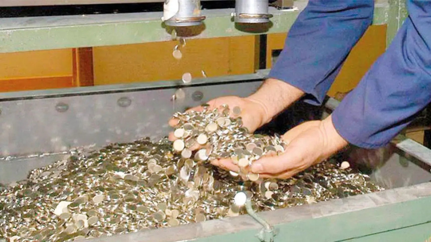 Darphane'de iki aydır tek kuruş madeni para basılmıyor