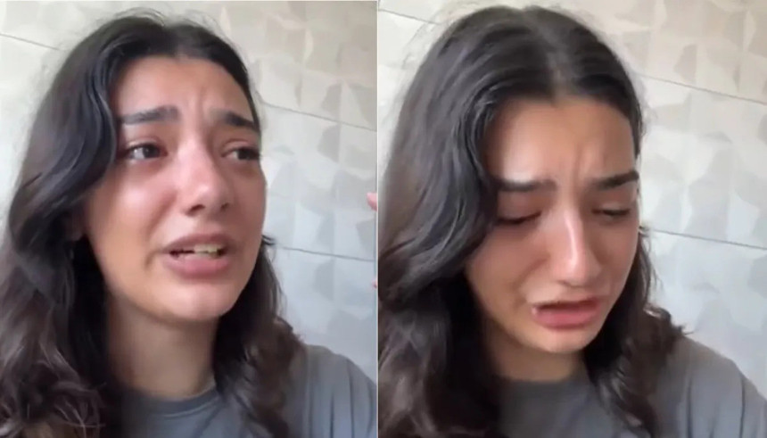 Üniversiteye yerleşemeyen genç kızın gözyaşları gündem oldu