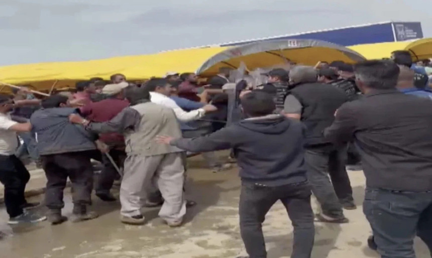 Ankara'da güvenlik güçlerine sopayla saldıran 12 şüpheliye gözaltı