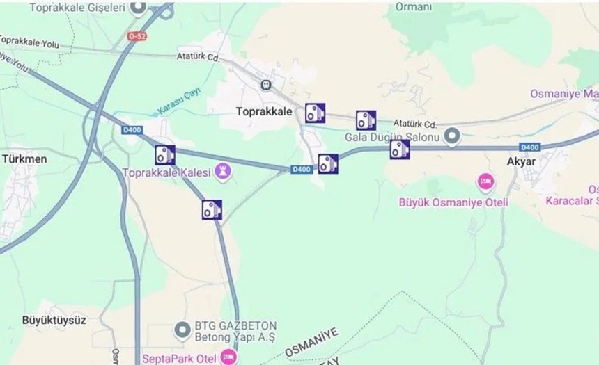 Yola çıkmadan önce mutlaka bakın: Sabit radar noktaları açıklandı - Resim : 16