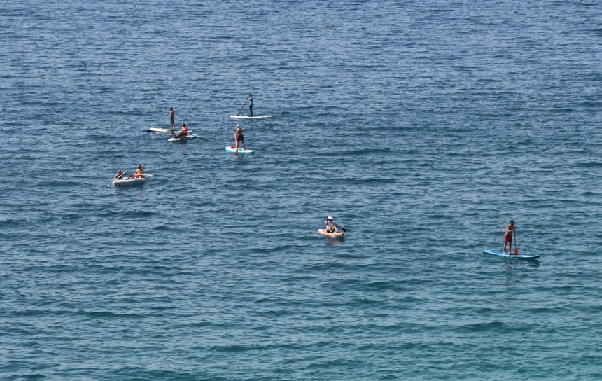 Antalya sahillerinde Kurban Bayram öncesi büyük yoğunluk - Resim : 2