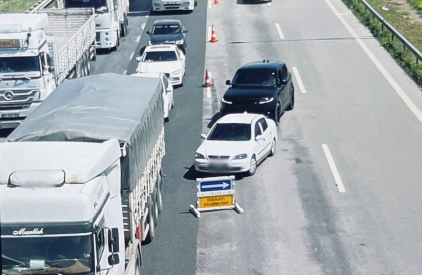 Gaziantep’te dronlu trafik operasyonu! 116 sürücüye 160 bin TL ceza kesildi