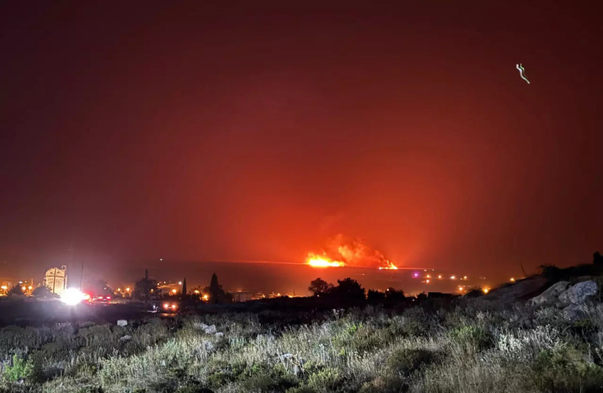 Koruma altında bulunan Göksu Deltası'nda korkutan yangın!