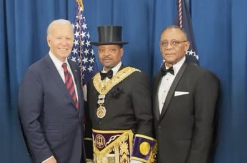 Büyük sırrın ortaya çıkışı... Joe Biden'a bir gün önce gelen masonluk