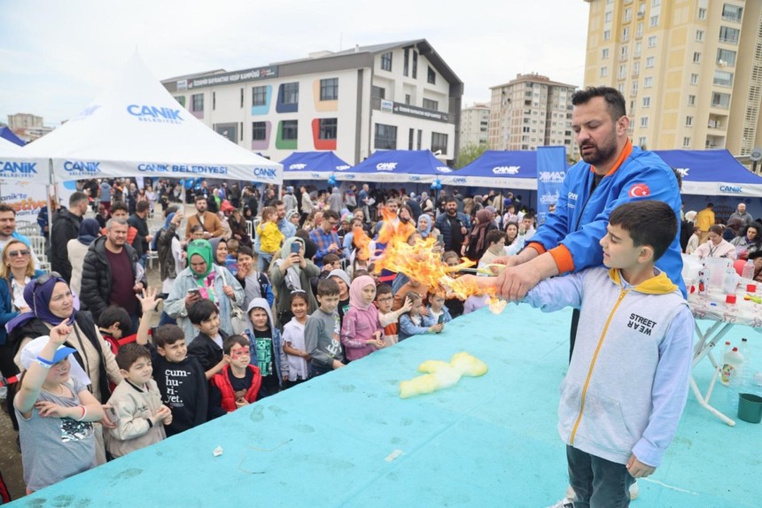 Samsun'daki CANİKFEST'te 71 bin 222 bilim ve teknoloji tutkunu buluştu - Resim : 2