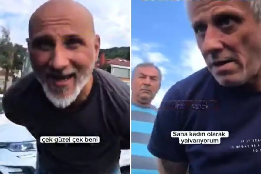 Şehir magandaları dehşet saçtı! Hastaneye giden ailenin önünü kestiler