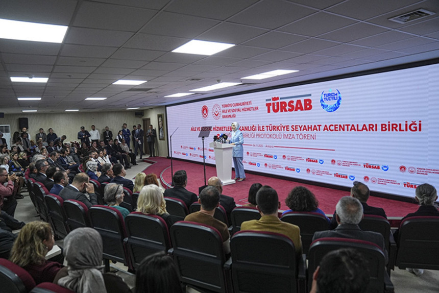Turizmde kadın istihdamını artıracak proje! Aile ve Sosyal Hizmetler Bakanlığı ile TÜRSAB arasında işbirliği protokolü imzalandı - Resim : 2