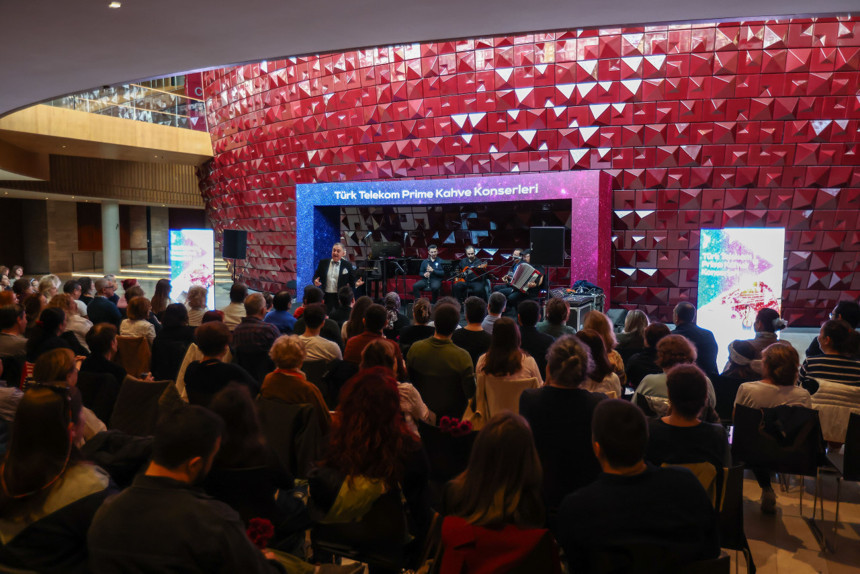 Türk Telekom Prime, Atatürk Kültür Merkezi’nde (AKM) Kahve Konserleri ile sanatseverleri buluşturmaya devam ediyor