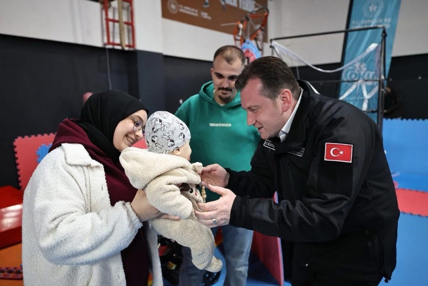 Silivri Belediye Başkanı Balcıoğlu depremzedelerle buluştu