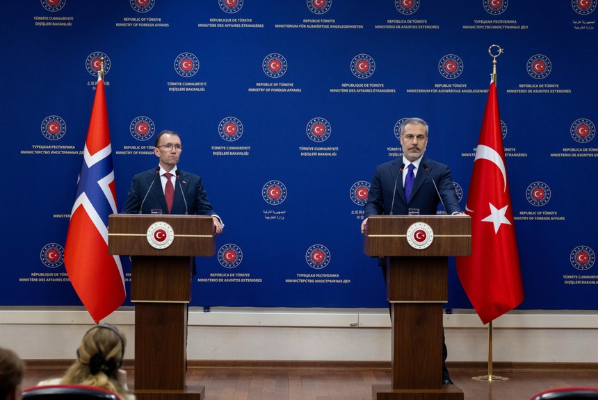 Türkiye ve Norveç, Suriye konusunda mütabık kaldı, yaptırımların bütünüyle kaldırılması bekleniyor