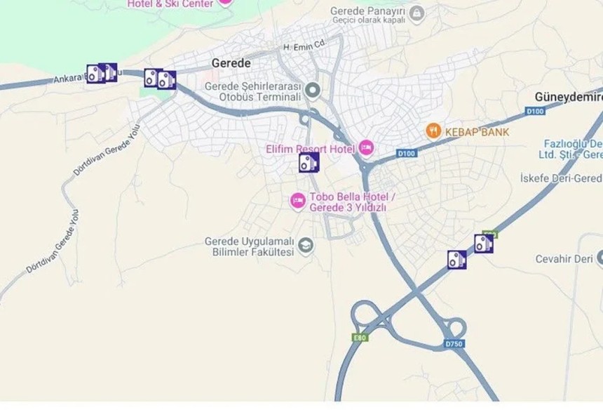 Yola çıkmadan önce mutlaka bakın: Sabit radar noktaları açıklandı - Resim : 6