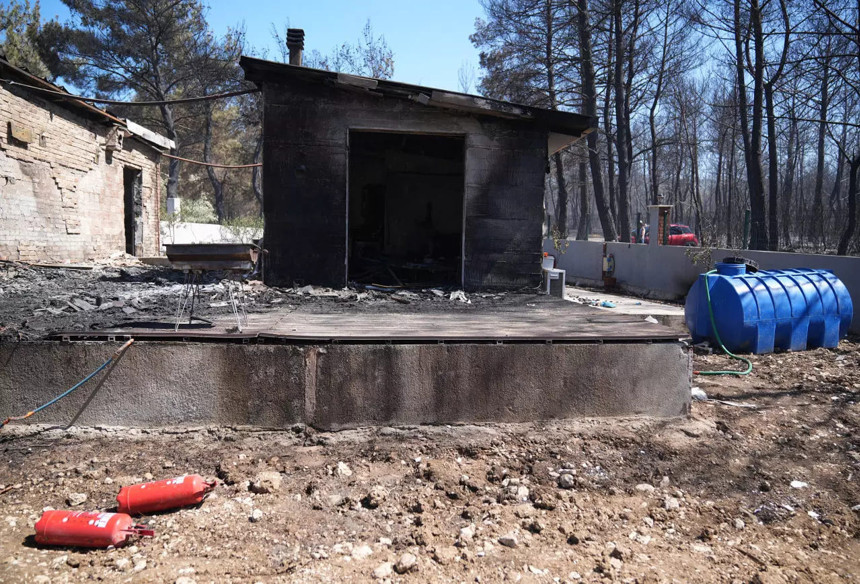 Tadilatta çıkan yangın ormanı yaktı: Bornova siyaha büründü! - Resim : 3