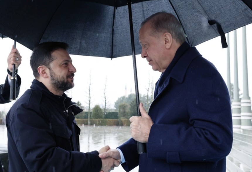 Herkes Ukrayna'yı konuşurken... Zelenski Külliye'den konum attı! Ben Ankara'dayım beyler