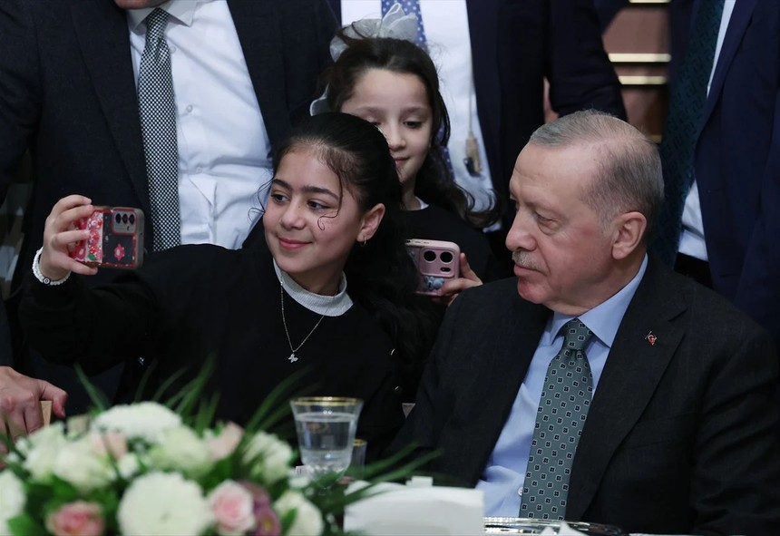 Filistinli çocuklardan Cumhurbaşkanı Recep Tayyip Erdoğan'a sevgi seli! - Resim : 3