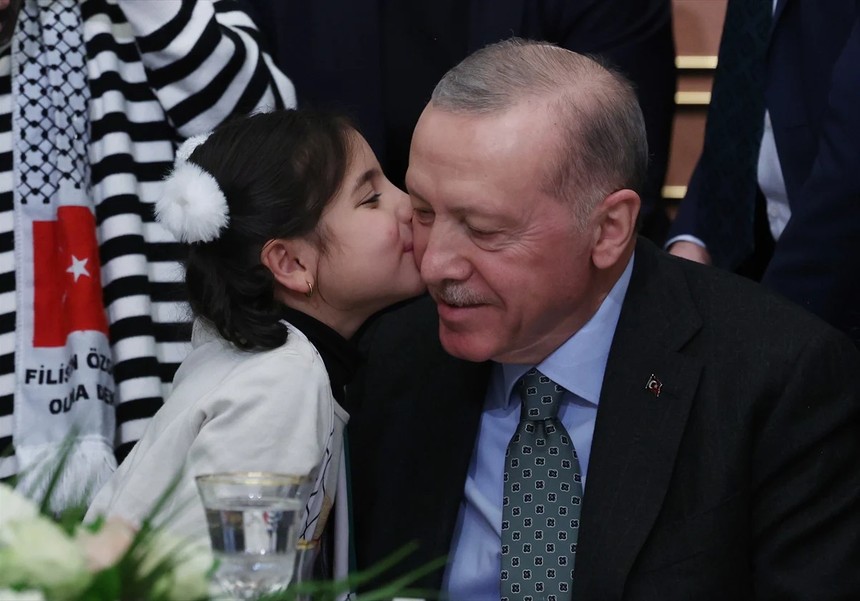 Filistinli çocuklardan Cumhurbaşkanı Recep Tayyip Erdoğan'a sevgi seli! - Resim : 2