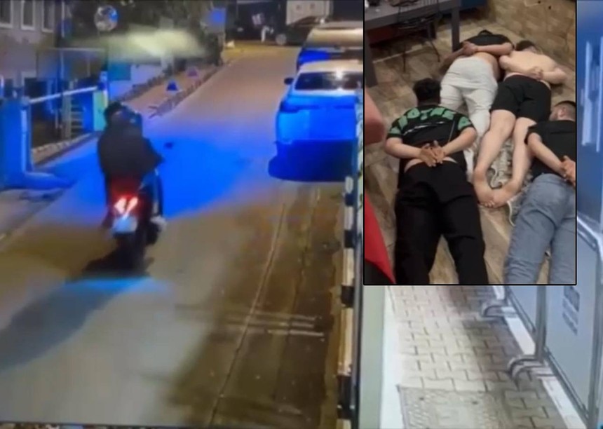 Daltonlar böyle yakalandı! Irak Konsolosluğu'na silahlı saldırıda yeni görüntüler ortaya çıktı - Resim : 2