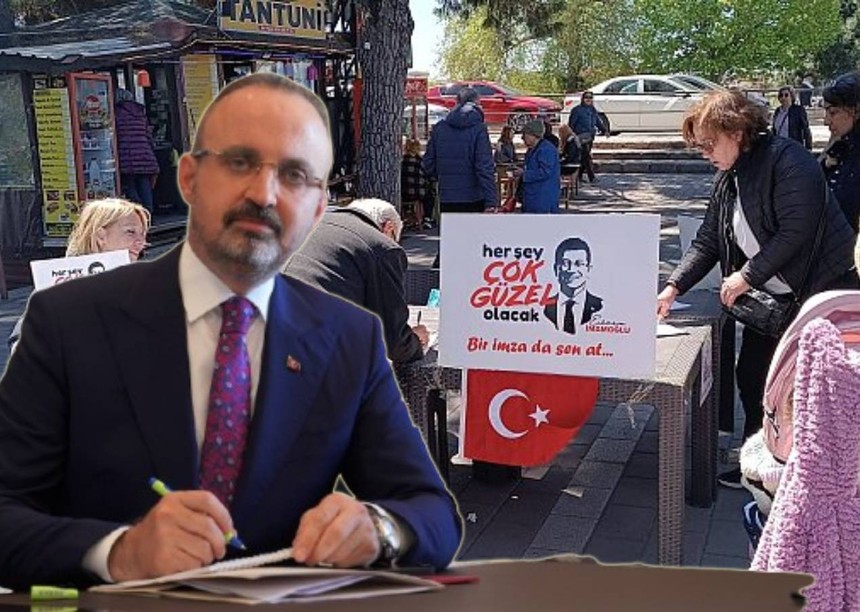 İmza kampanyasıyla adam mı salınır? Bülent Turan, Ekrem İmamoğlu’nun serbest bırakılması için çalışan CHP'yi böyle eleştirdi - Resim : 2