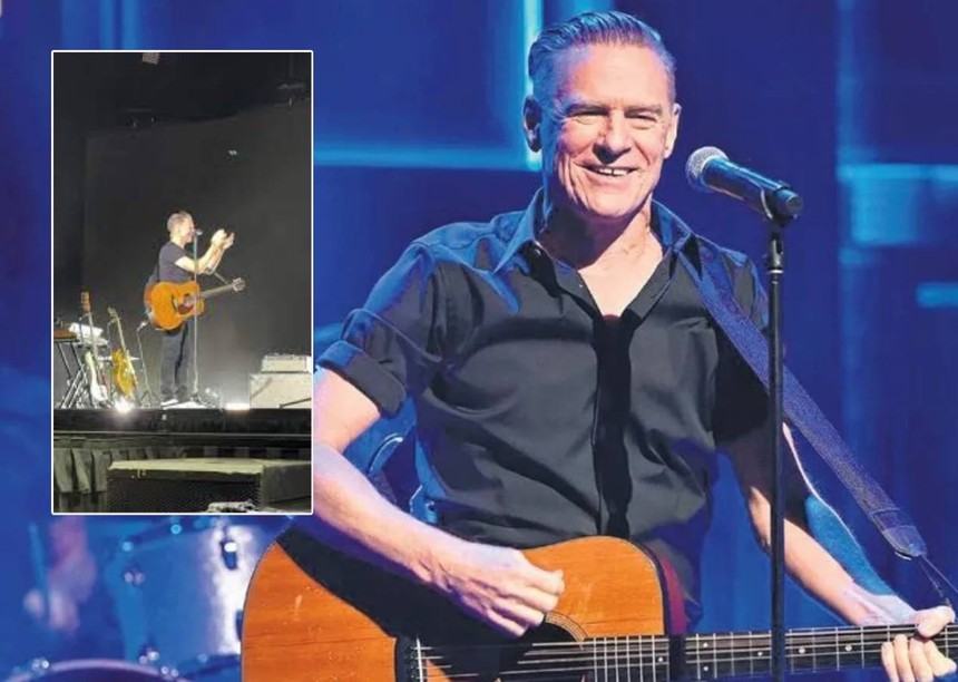 Bryan Adams'tan konserde Gazze çağrısı: Bebeklerin bombalanmasına hayır!