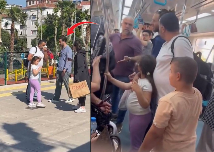 Sosyal medya ayağa kalkmıştı: Marmaray'da iki çocuklu babanın burnunu kıran şüpheli tutuklandı - Resim : 2