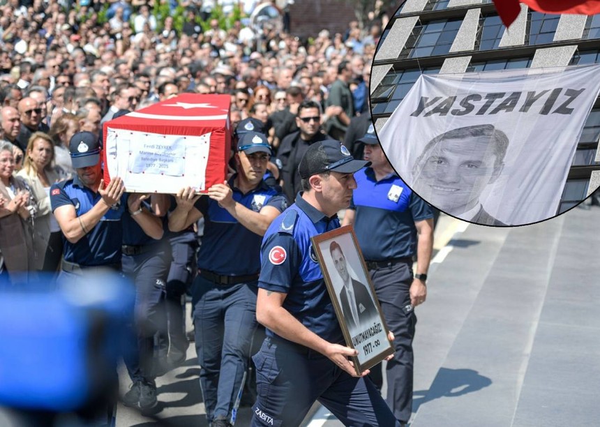 Manisa'nın evladına veda... Bir şehrin kalbi yasta; Ferdi Zeyrek dualarla uğurlandı - Resim : 2