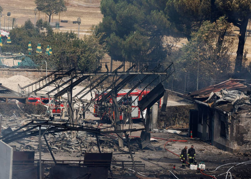 Roma'da bir akaryakıt istasyonunda peş peşe korkunç patlamalar! En az 10 yaralı - Resim : 2