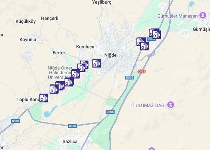 Yola çıkmadan önce mutlaka bakın: Sabit radar noktaları açıklandı - Resim : 15