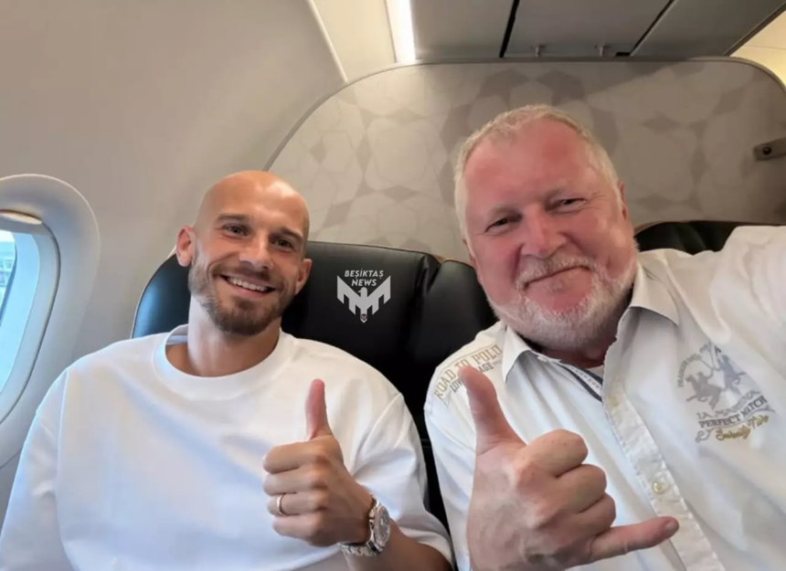 Dünyaca ünlü futbolcu Vaclav Cerny Beşiktaş için İstanbul'a geldi