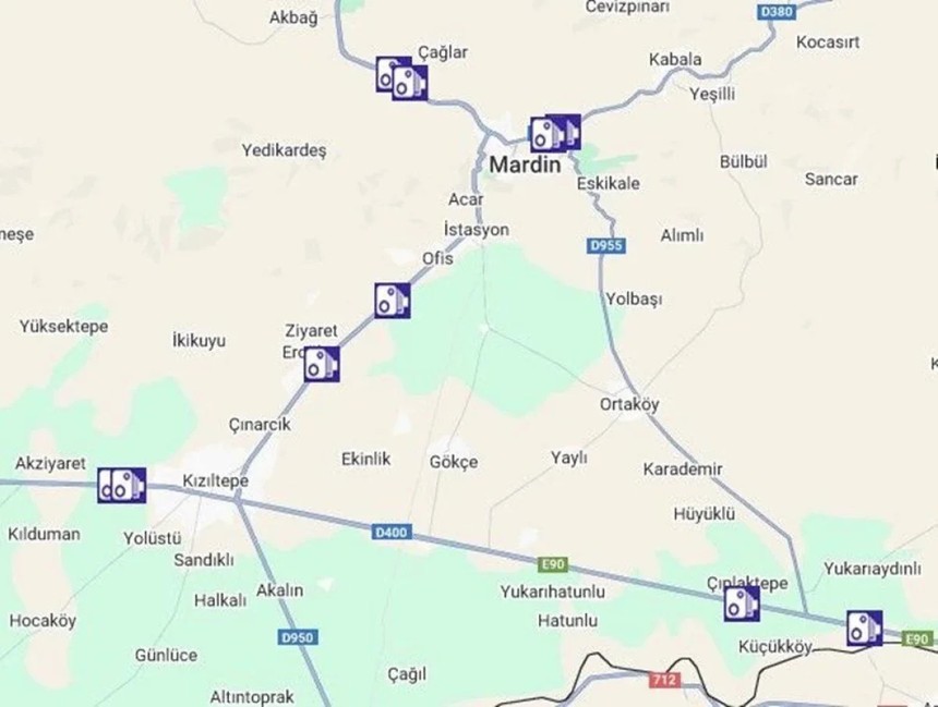 Yola çıkmadan önce mutlaka bakın: Sabit radar noktaları açıklandı - Resim : 14