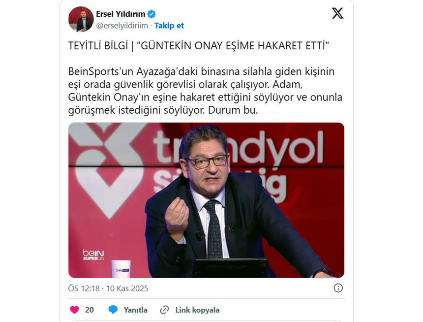 Bein Sports binasına silahla giren kişi kim, kaç yaşında, nereli? Kemal S kimdir?