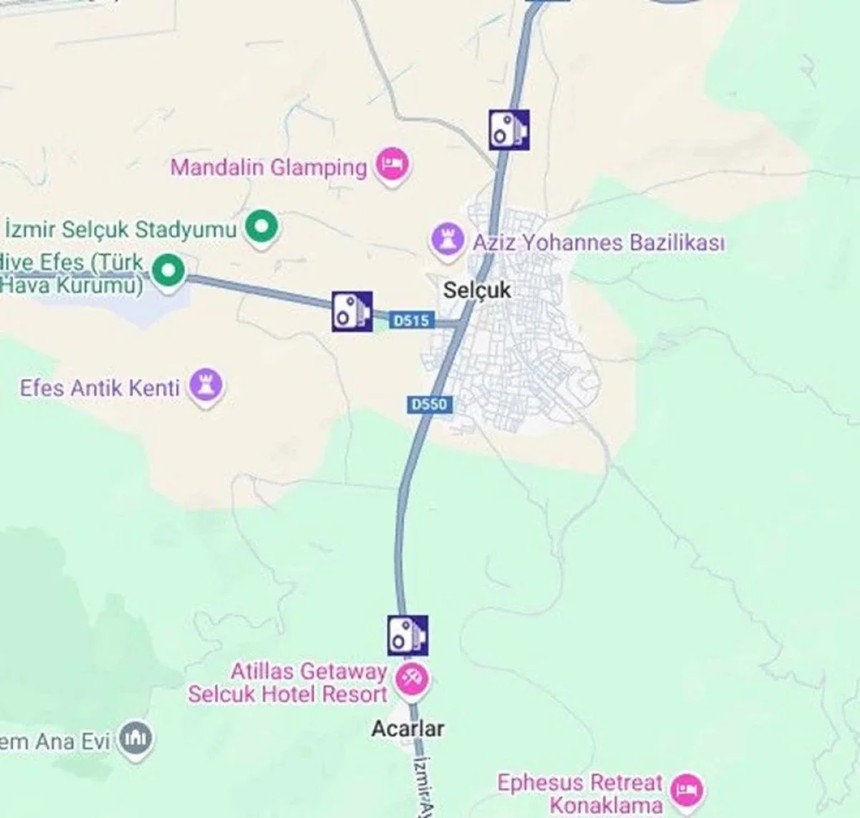 Yola çıkmadan önce mutlaka bakın: Sabit radar noktaları açıklandı - Resim : 17