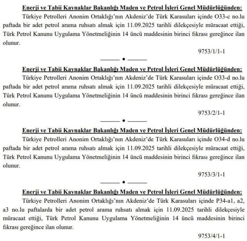 TPAO Akdeniz’de arama başlatıyor! Mersin ve Adana’dan petrol müjdesi mi geliyor?