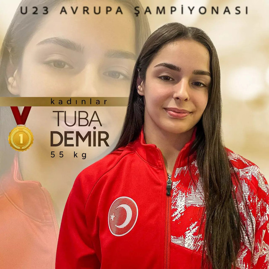 Tuba Demir, Nesrin Baş ve Elmira Yasin'den altın madalya