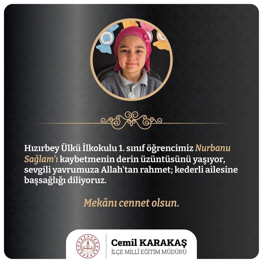 Trabzon'da trajik ölüm: 7 yaşındaki Nurbanu 23 Nisan'da 4. kattan düşerek can verdi - Resim : 2