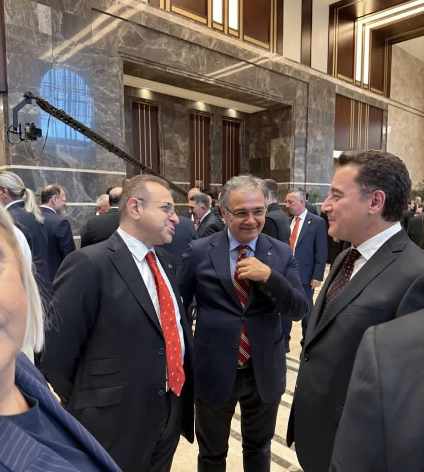 Eski AK Partili Bakanlar Cumhuriyet resepsiyonunda bir araya geldi - Resim : 2