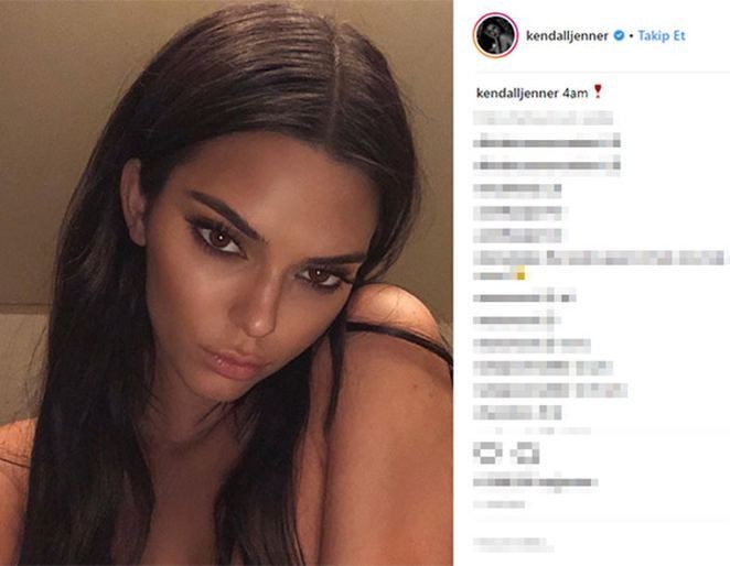 Kendall Jenner'dan gece yarısı üstsüz paylaşım! - Sayfa 2