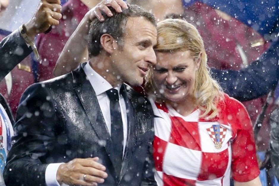 Makron ve Kitarovic'in samimiyeti dikkat çekti! - Sayfa 8