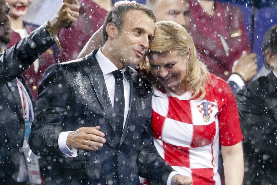 Makron ve Kitarovic'in samimiyeti dikkat çekti! - Sayfa 7