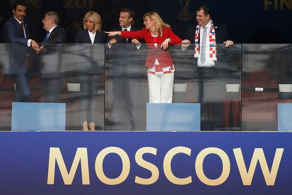 Makron ve Kitarovic'in samimiyeti dikkat çekti! - Sayfa 15